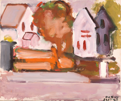 Landscape with White Houses, 1968