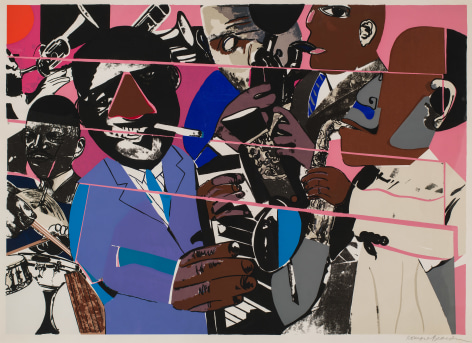 Jazz II, 1980 Silkscreen on paper 26 3/4 x 37 1/2 inches Edition of 200