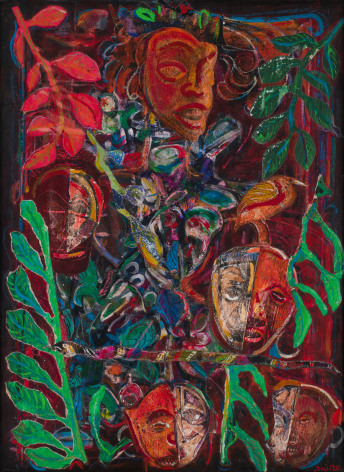David Driskell Mystery of the Masks, 2005