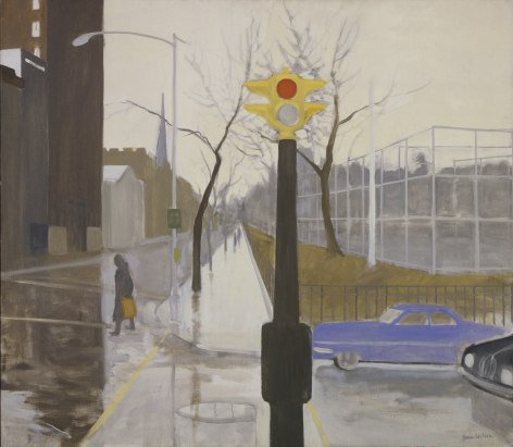 Stop Light, 1966 Oil on canvas 44 x 50 inches