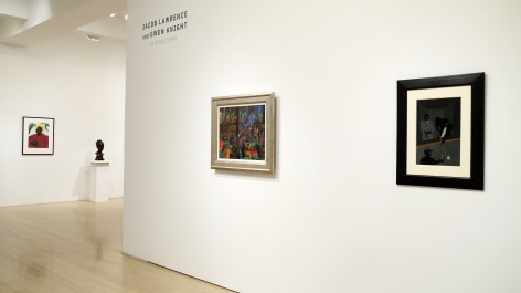 Jacob Lawrence &amp; Gwen Knight: Intersections