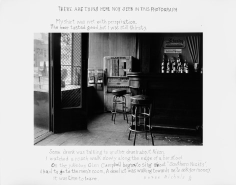 Duane Michals, There Are Things Here Not Seen in This Photograph, 1977/1977