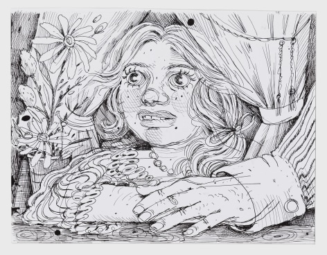 Work on paper by Rebecca Morgan