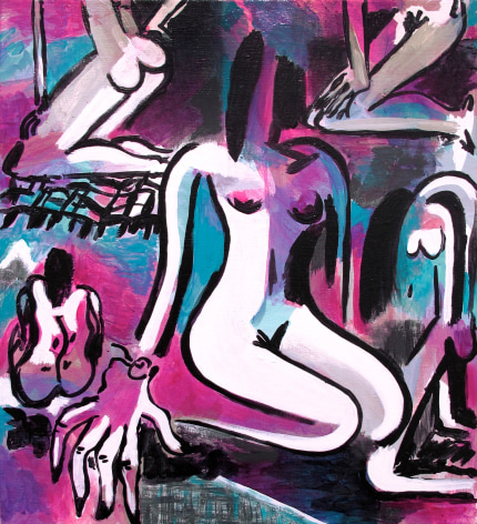Painting on canvas