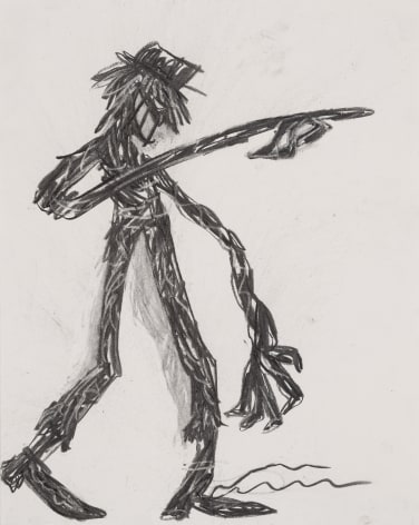 Charcoal on paper by Ricardo Gonzalez