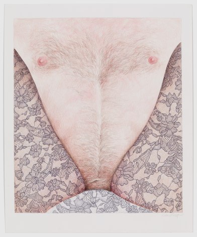 work on paper by Katarina Riesing