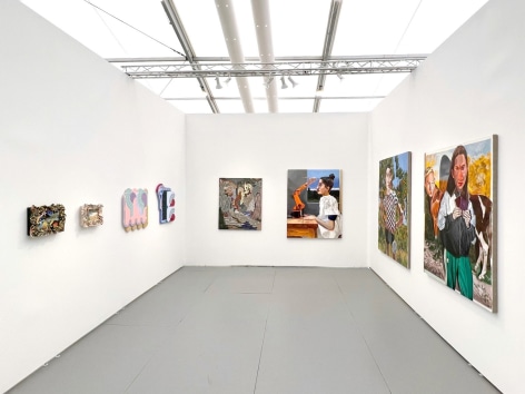 installation view of Untitled Miami 2024