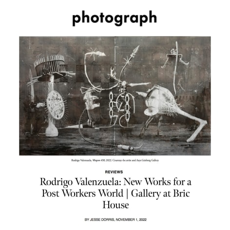 Rodrigo Valenzuela in Photograph Magazine