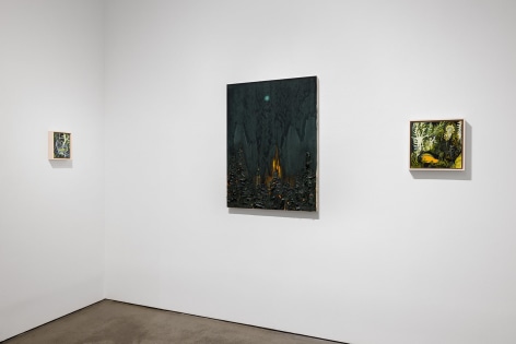 Installation view of &quot;A Window Scrubbed for the Moon&quot;