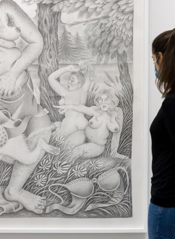 Drawing detail by Rebecca Morgan