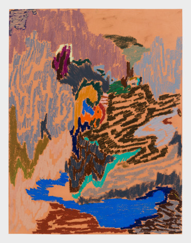 work on paper by Gu&eth;mundur Thoroddsen