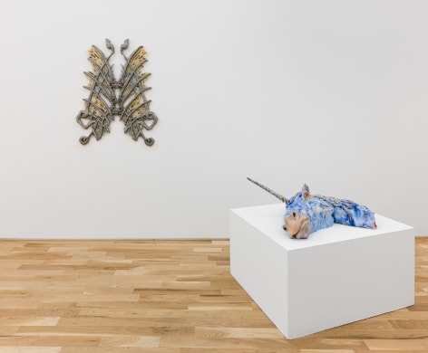 Installation view of Banshees Remix