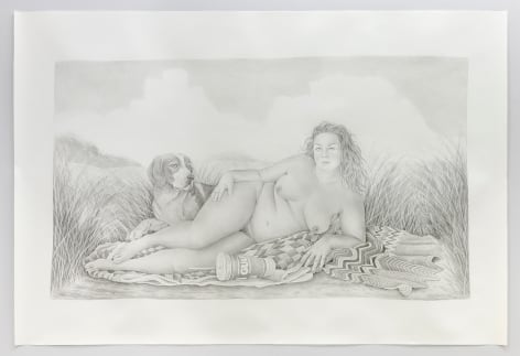 work on paper by Rebecca Morgan