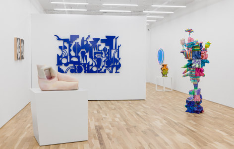 Installation view of Banshees Remix