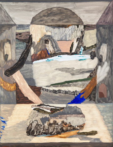 Painting by Gu&eth;mundur Thoroddsen