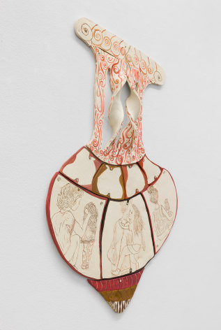 Ceramic sculpture by Gabriela Vainsencher