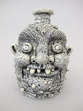 face jug sculpture by Rebecca Morgan