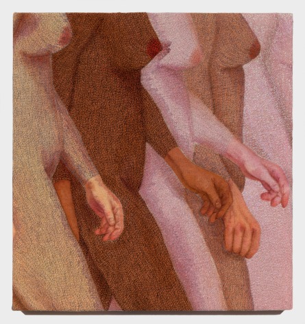 Painting on silk by Katarina Riesing