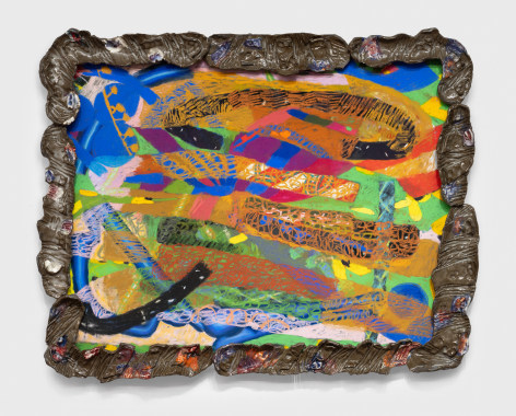 Framed pastel by Carolyn Case