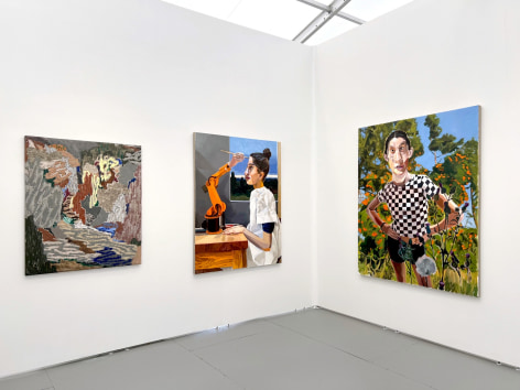 installation view of Untitled Miami 2024