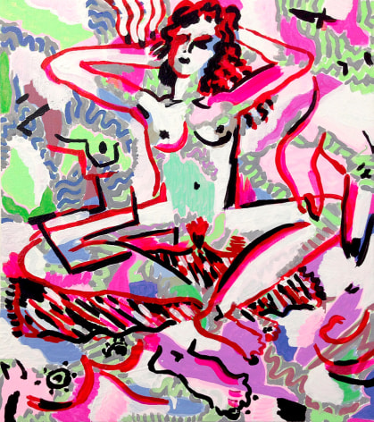 Painting on canvas