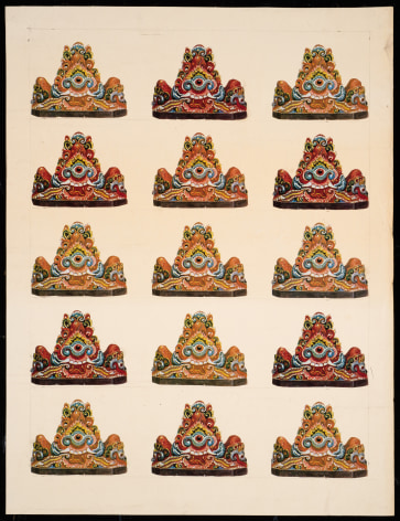 Work on found paper by Matthew Craven