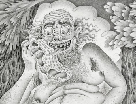 Drawing detail by Rebecca Morgan