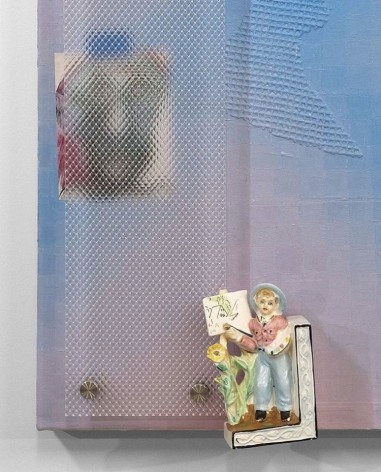 Detail of Setting 6 painting by Todd Kelly