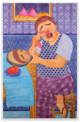 painting by Orkideh Torabi