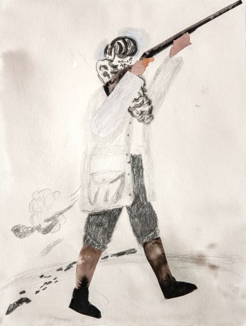 collage work on paper