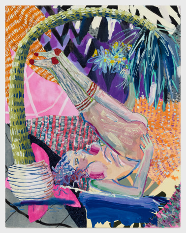 Painting on canvas by Melanie Daniel