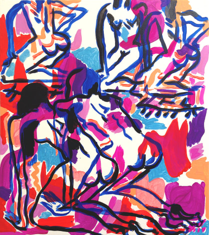 Painting on canvas