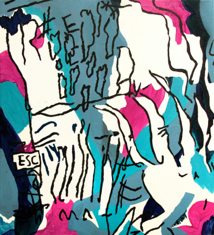 Painting on canvas