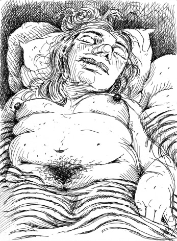 Work on paper by Rebecca Morgan