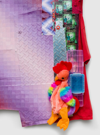 Detail of Setting 12 painting by Todd Kelly