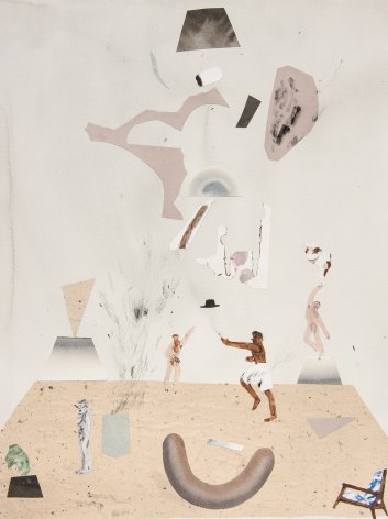 work on paper by Gu&eth;mundur Thoroddsen