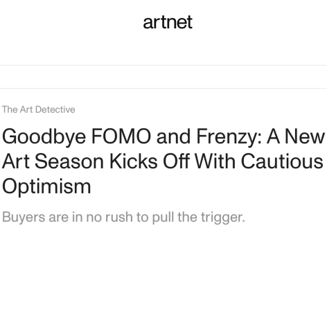 artnet article