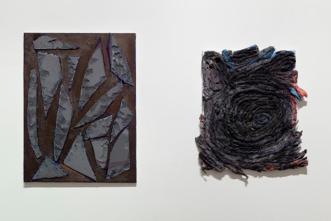 Installation of mixed media works