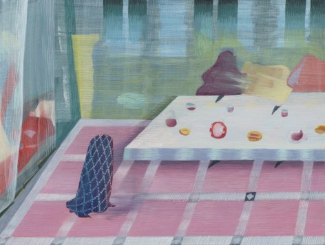 Painting by Nora Sturges