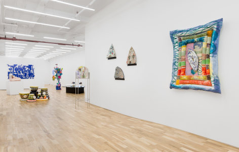 Installation view of Banshees Remix