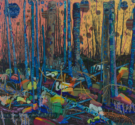 painting on canvas