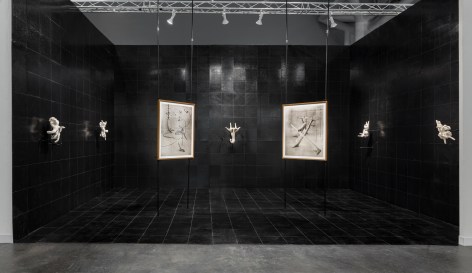 installation view of Rodrigo Valenzuela