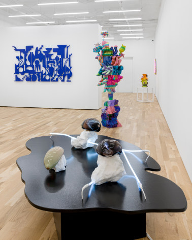 Installation view of Banshees Remix