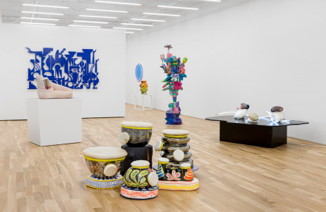 Installation view of Banshees Remix