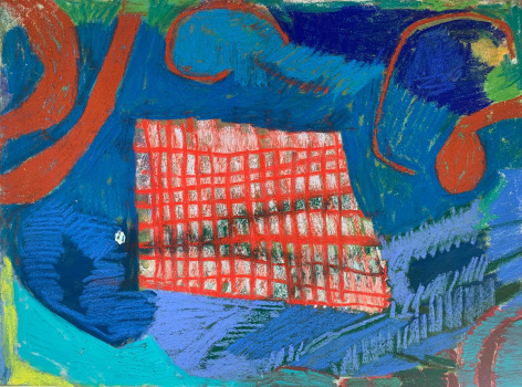 Pastel on paper by Carolyn Case