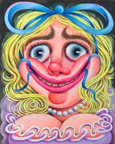 Painting by Rebecca Morgan