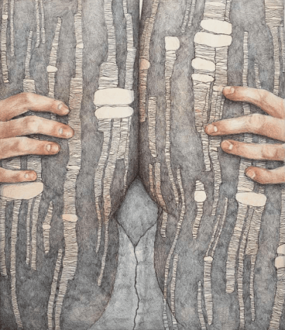 Work on paper by Katarina Riesing