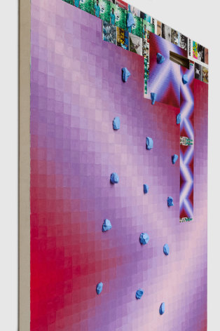 Detail of Setting 7 painting by Todd Kelly