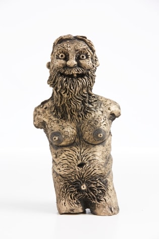brass bust by Rebecca Morgan