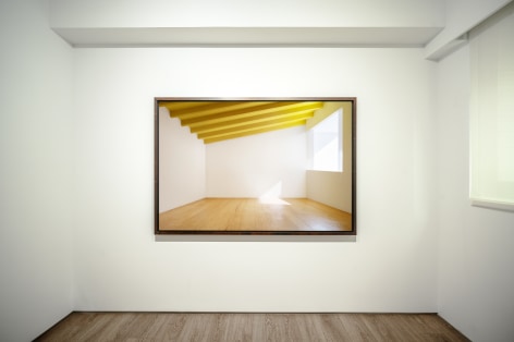 Installation view of&nbsp;James Casebere: Built Images&nbsp;at Sean Kelly Asia